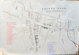 1836 Valuation Map of Poyntzpass Village